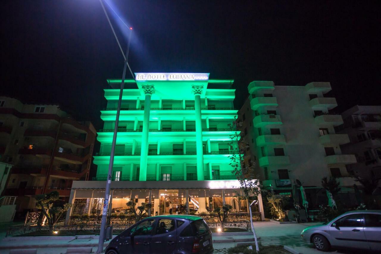 Lubjana Hotel Durrës Exterior foto